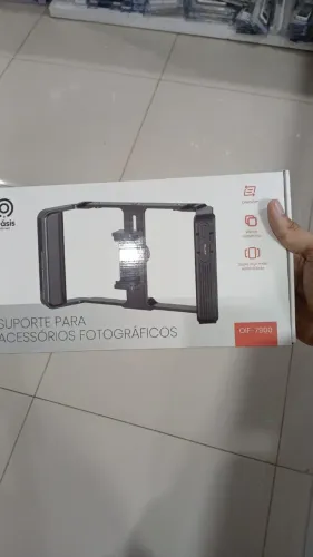 Suporte para acessórios fotográficos ajustavel de vários tamanhos e extensível