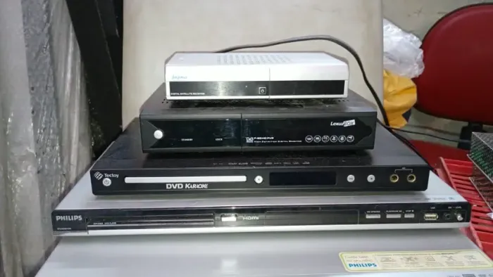 Lote 4 Aparelhos DVDS PHILIPS DVD KARAOKE
