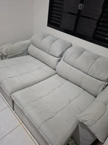 Sofá retrátil reclinável