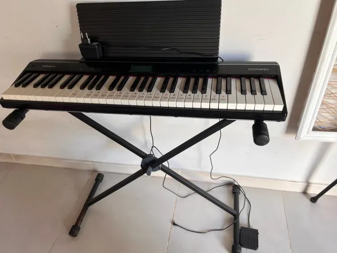 Teclado - go piano Roland 
