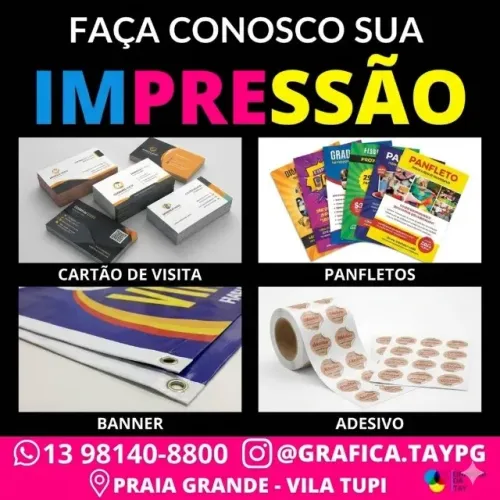 grafica em praia grande