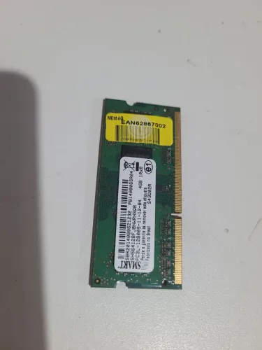 memória RAM para notebook SMART,4GB DDR3L (PC3L-12800S) e velocidade de 1600MHz