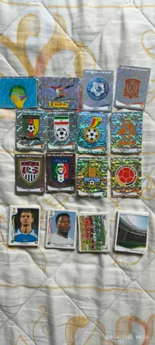 LOTE DE FIGURINHAS COPA DE 2014