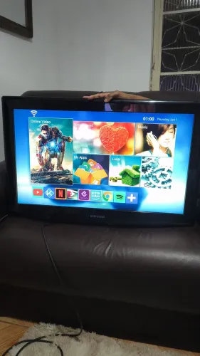 Tv Samsung não é smart e vai com o conversor