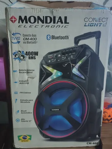 Caixa de som mondial Nova