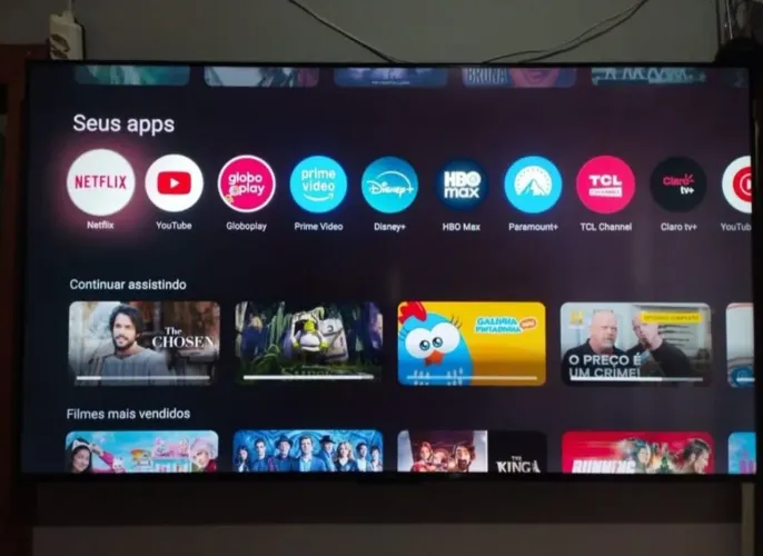 Smart TV 4K QLED 55" TLC