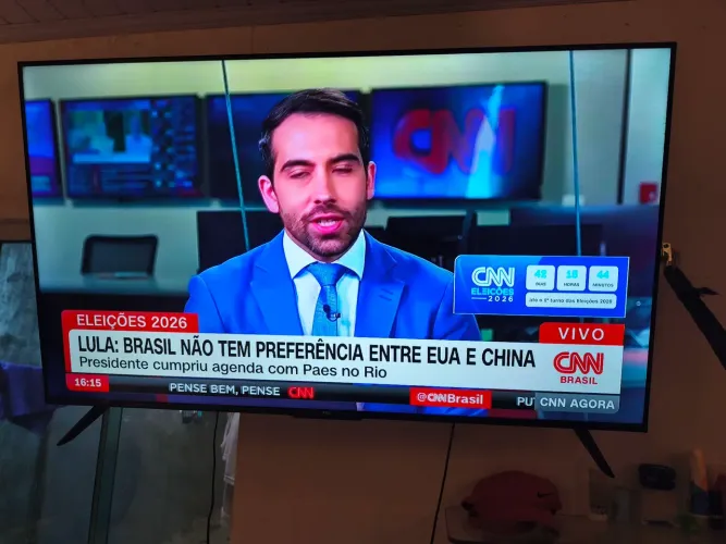 Smart Tv 4K 55 polegadas TCL Hdr Dual Band Bluetooth novinha