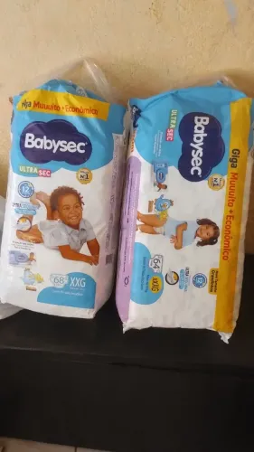 Cada um pagote vem 68 mas tem66 a outra vem 64 tem63 vendo os dois por 120