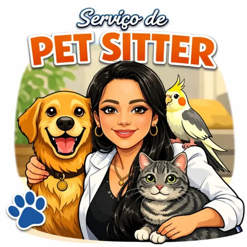 ?Cuido do seu pet na sua casa | Cajuru | Cães, gatos e aves
