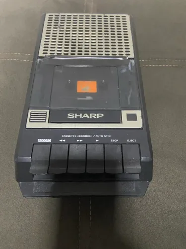 Gravador fita k7 tape deck SHARP RD 610X DEFEITO 