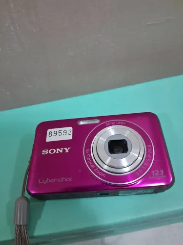 CÂMERA Cybershot Sony W310 Rosa Usada, boas condições mas com pequenas avarias