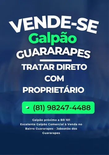 Galpão Comercial à Venda & Portão de Ferro