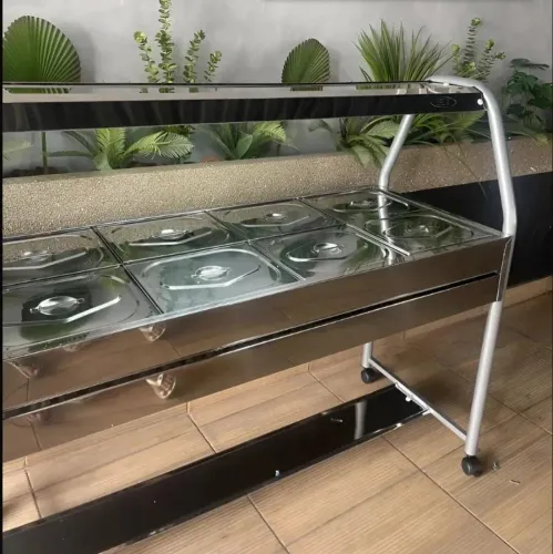 Carro Térmico INOX 8CUBAS Self Service