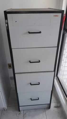 2 armários 4 gavetas escritório 