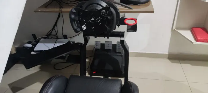 Volante t300 RS gt com câmbio th8a Thrustmaster 