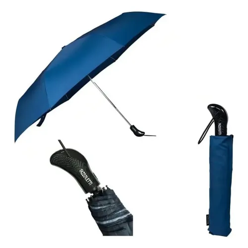 Guarda-chuva Automático Abre Fecha Fazzoletti 906 Cor Azul-marinho