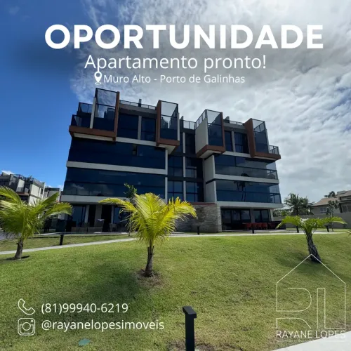 Cobertura em Muro Alto | 78m² | Grande desconto