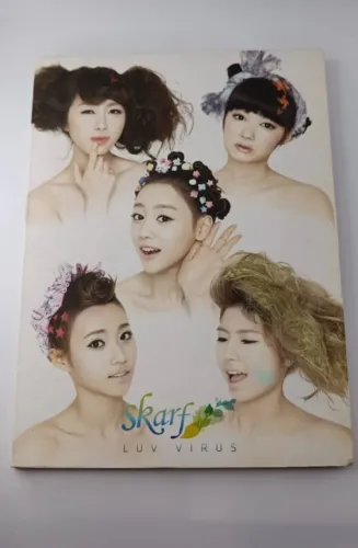 CD Álbum Skarf - Love Virus K-Pop Girlband