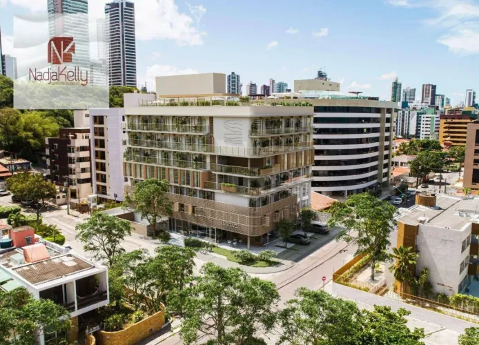 Flat com 1 dormitório à venda, 59 m² por R$ 759.900,00 - Cabo Branco - João Pessoa/PB