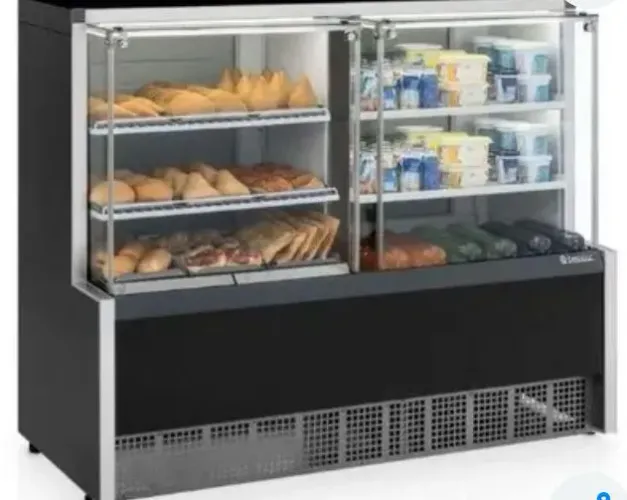 Vendo vitrine quente e frio