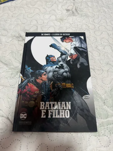 HQ Dc Comics edição A lenda do Batman Hq Batman e Filho Volume 1 