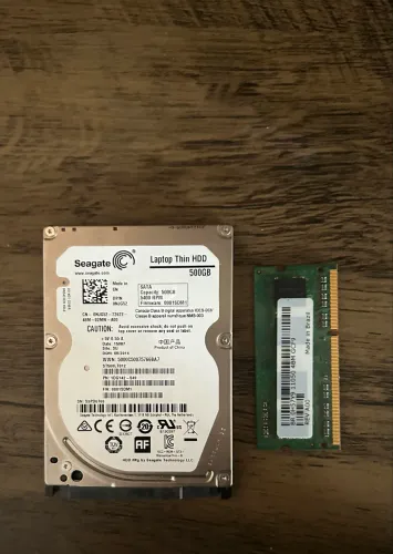 Kit HD 500GB + 4GB MEMÓRIA RAM DDR3