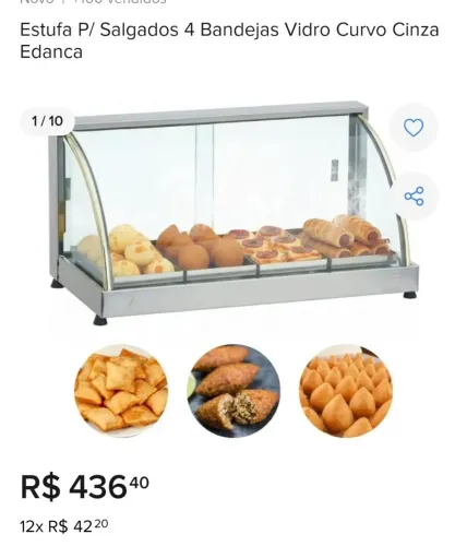 Vendo estufa nova na cx