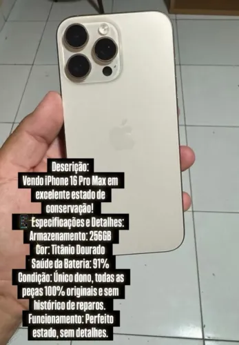 iPhone 16 pro max