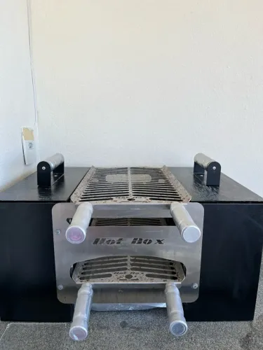 Churrasqueira Hot Box Ecológica sem fumaça