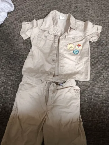 Conjunto Safari 1 ano