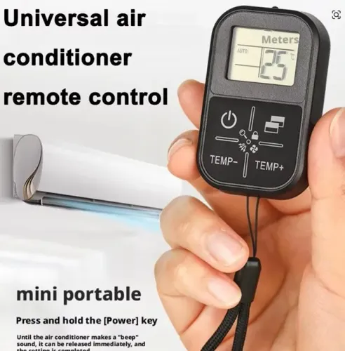 Mini Controle Remoto Universal para Ar Condicionado