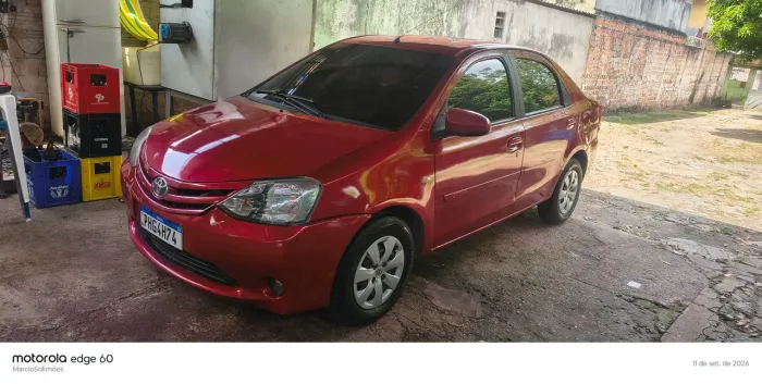 Toyota Etios X Sedan 1.5 Flex 16V 4P Mec. 2016