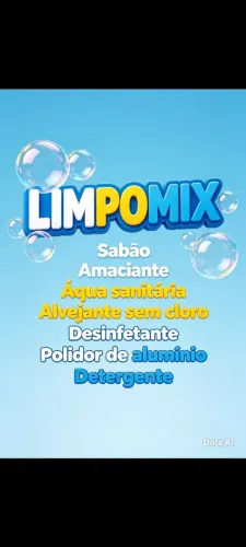 LIMPOMIX Produtos de limpeza e variedades!