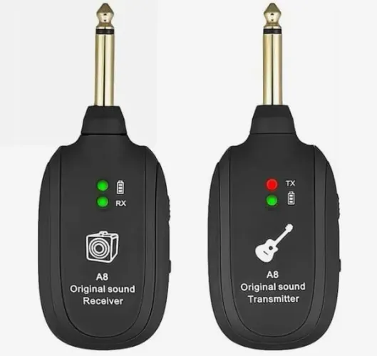 Transmissor Vikefon-uhf Sem Fio Para Guitarra, Baixo, Violão