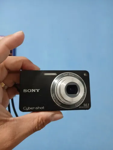 Câmera digital Sony 14.1 mp w350 Cyber-shot 