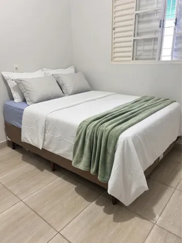 Cama box casal + colchão casal