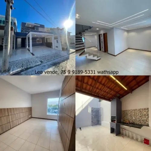 Leo vende, casa bairro Sim, 3|4 suíte, goumert, boa localização