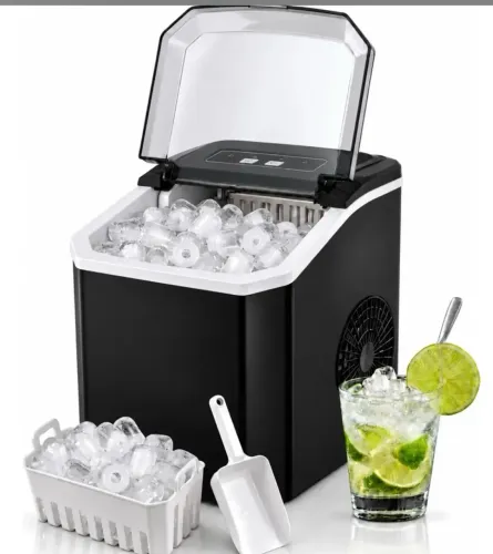 Máquina de Gelo Portátil EOS Ice Compact (modelo de 12 kg a 15 kg/dia, voltagem 127V