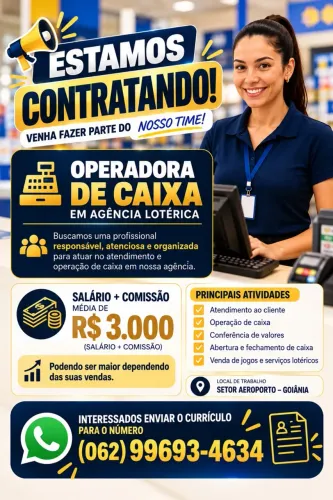 Operadora de Caixa