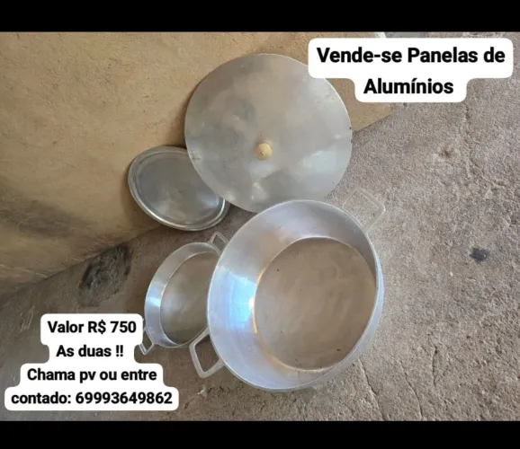 Panelas de Alumínios