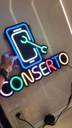 Luminoso de assistência de celular