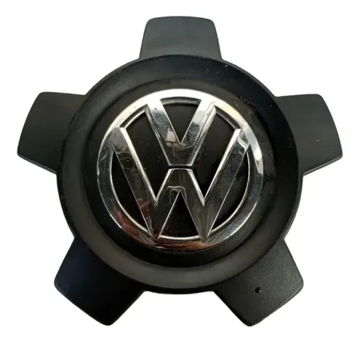Calota Central Da Roda Vw Fox 2004 2014 Preto