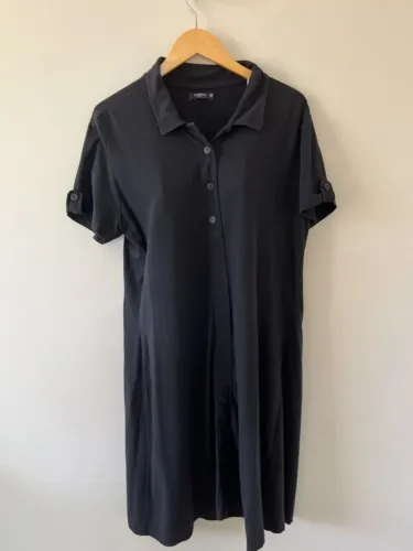 vestido midi preto xg