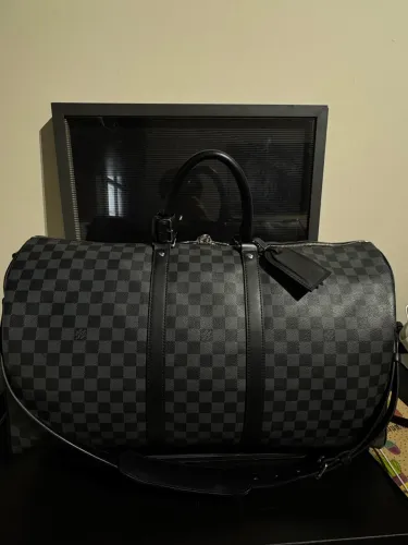 Louis Vuitton Keepall 55 Damier Graphite