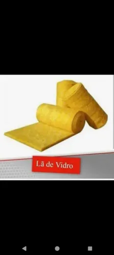 Vendo Lan de vidro 7 rolos