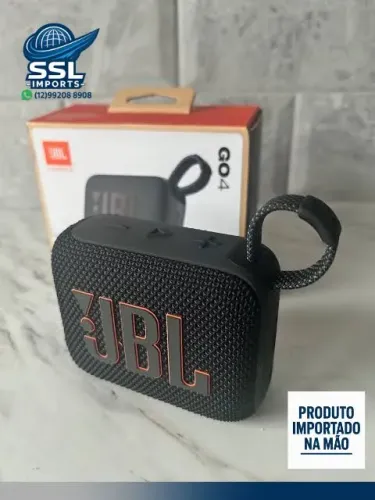 Caixa de Som Bluetooth JBL GO4 Original Prova D'água 