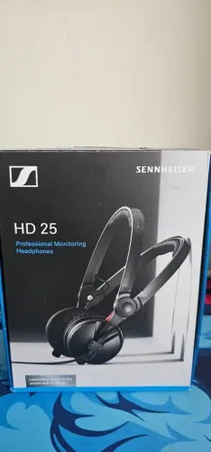 FONE DE OUVIDO SENHEISER HD 25 - MQ 550 - NOVO NA CAIXA