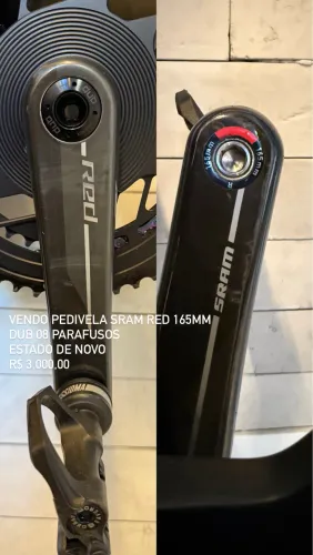 Pedivela sram red 165 mm