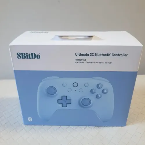 controle 8bitdo sky blue