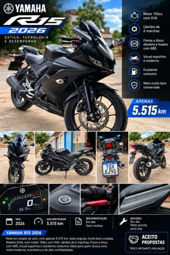 Yamaha YZF R-15 155 ABS 2026